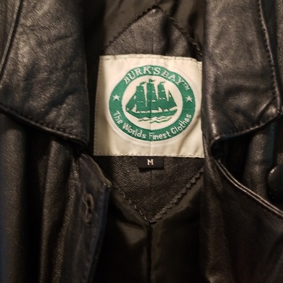 Burks bay leather trench coat - Picture 4 of 6